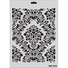 Alka Rich Dantel Seri DN-910 Stencil 35X25 cm