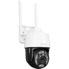 Alka S-Lınk SL-PTZ02, Akıllı Güvenlik Kamerası, Wifi, 3mpix, 2,8mm Lens, 25M. Gece Görüşü, Hareket Algılama, Iki Yönlü Ses, Micro Sd Kartlı, Tuya Yazılım