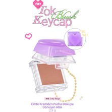 Valor Peripera Ciltte Kremden Pudra Dokuya Dönüşen Allık Tok Blush Keycap (20 Zinky Beige)