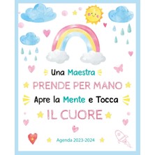 Valor Agenda Maestra 2023 2024: Pianificatore Regalo Maestra Fine Anno | Agenda Settimanale | Una Settima