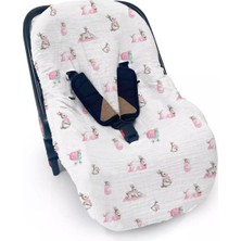 Valor Müslin Puset Kılıfı – Bébé Lapin Rose