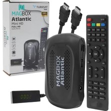 Alka Magbox Atlantic Display Gözlü Tkgs'li 1080P Full Hd Mini Uydu Alıcısı