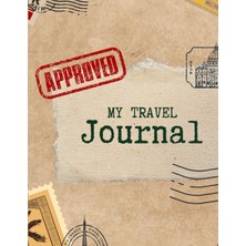 Valor Brown Vintage Travel Planner And Journal: 8.5 x 11 80 Page Travel Planner And Journal. Designed Pag