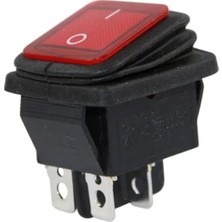 Alka IC-104W Geniş Körüklü 4p Işıklı On-Off Anahtar