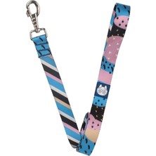 Valor Nazz Köpek Boyun Tasması Çilekli Pembe Large 2,5X61 cm