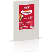 Valor Cook Edt Kesilmiş Pişirme Kağıdı, 33 x 42 Cm, 100 Yaprak