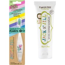 Valor Jack N' Jıll Jack N Jill Doğal Diş Bakım Seti (Bunny&koala Diş Fırçası + Aromasız Diş Macunu 50G)