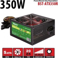 Alka Powerboost BST-ATX350R 350W, Sata, 12CM Fan,  Box Psu