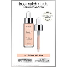 Valor L'oreal Paris True Match Nude Fondöten Serum 1-2 Rosy Light