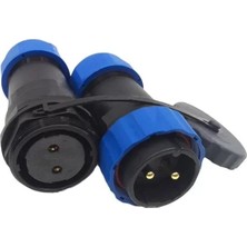 Alka SD28 Su Geçirmez 2 Pin 28 mm Düz Kablo Konnektör