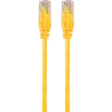 Alka S-Lınk SL-CAT601YE 1mt Utp Cat6 Kablo Sarı