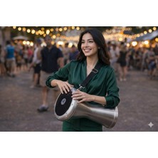 Valor Darbuka Omuz Askısı, Siyah, Ayarlanabilir Askı Kayışı, Darbuka Taşıma Aparatı
