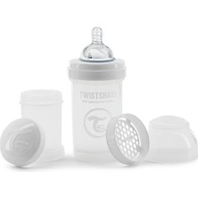 Valor Twistshake 78006 Twistshake Anti-Colic 180ML Biberon, Beyaz/ Şeffaf
