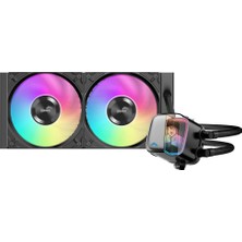 Alka Sama L70-240BK, Black, 240MM, 2X120MM Argb Fan, Cpu Sıvı Soğutma