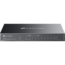 Alka Tp-Lınk Omada ES210GMP 10 Port Gıgabıt + 8-Port Poe+ Yönetilebilir 123W Poe Metal Kasa Swıtch