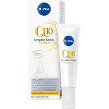 Valor Nivea Q10 Power Kırışık Karşıtı Sıkılaştırıcı Göz Kremi, 15 Ml, Hassas Göz Çevresi, Şişkinlik,hyalu
