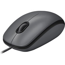 Alka Logıtech 910-006652, M100 Siyah, USB Kablolu, 1000DPI, Optik, 3 Tuşlu, Mouse
