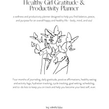 Valor Healthy Girl Gratitude & Productivity Planner: Designed To Help You Find Balance, Peace, And Purpos