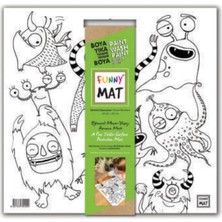 ÖNÇ - PRİME Funny Mat - Sevimli Canavarlar 40X40CM