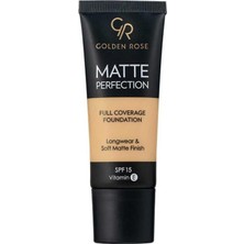 Valor Golden Rose Matte Perfection Foundation No:warm 7 - Fondöten