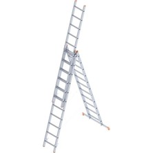 Alka Saraylı 3X11 A Tipi Sürgülü Merdiven 9,03 Metre