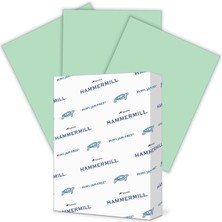 Valor Hammermill Renkli Kağıt, 9 kg Yeşil Yazıcı Kağıdı, 8,5 x 11-1 Rulo (500 Sayfa) - Abd'de Üretilmişti
