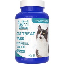 Valor Muvicado Kedi Ödül Tableti Multi Vitamin Kedi Tüy Tüyü Bakımı Kedi Ödülü Kedi Ödül Maması