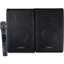 Alka Shile Kx-2 El Mikrofonlu Kumandalı Usb, Sd ve Bluetooth Taşınabilir Hoparlör