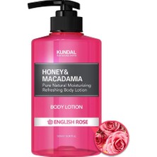 Valor Kundal, Nemlendirici ve Besleyici Vücut Losyonu Honey & Macadamia Pure Body Lotion 500ML (English R