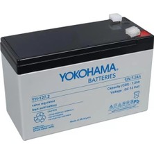 Alka Yokohama YH-127.2 12 Volt - 7.2 Amper Ups'ler Için Akü (150X65X90 Mm)