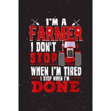 Valor Independently Published Hexagonal Graph Paper Funny Farming Quote For Hard-Working Farmer With A Tr
