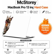 Valor Mcstorey Macbook Pro 13 Inç Kılıf A1706 A1708 A1989 A2159 A2251 A2289 A2338 M1 M2 Uyumlu Evcil Hayv