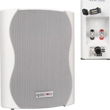 Alka Magicvoice F-LHY4S 4" (10 Cm) Hat Trafolu Duvar Tipi Sütun Hoparlör (10W Rms / 150W Peak - Mp3 USB Uyumlu) - Beyaz