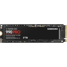 Alka 2 Tb 990 Pro Samsung Nvme M.2 MZ-V9P2T0BW Pcıe 7450-6900 Mb/s Samsung Tr Garantılı