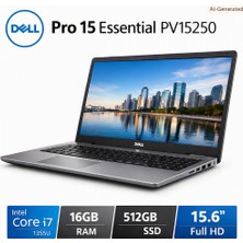 Alka Dell Pro 15 Essential PV15250 I7 1355U 16GB 512GB SSD 15.6 Inç Full Hd Dizüstü Bilgisayar