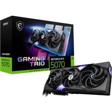 Alka Msı Geforce RTX5070 12G Gamıng Trıo Oc 12GB Gdrr7 192BIT 1xhdmı 3xdp Ekran Kartı