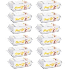 Valor Sleepy Sensitive Islak Havlu 12 x 90'lı 12 Paket 1080 Yaprak