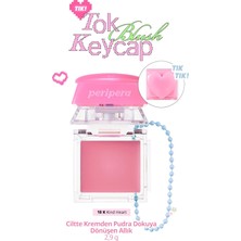 Valor Peripera Ciltte Kremden Pudra Dokuya Dönüşen Allık Tok Blush Keycap (18 Kind Heart)
