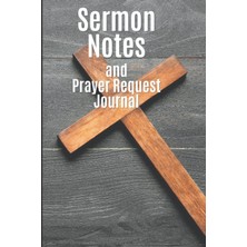 Valor Sermon Notes And Prayer Request Journal: Church Notes