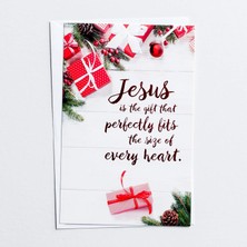 Valor Dayspring Jesus Is The Gift - 50 Toplu Noel Kartı, Kjv