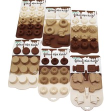 ÖNÇ - PRİME Mini Muffin Kek Kalıbı - Silikon - Karışık Model