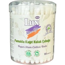 Valor Lux Pamuklu Kağıt Kulak Çubuğu (100 Adet)
