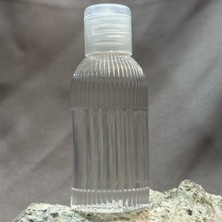 Valor 50 Adet 50 ml Boş Plastik Şişe PRS24 Şeffaf Kapak