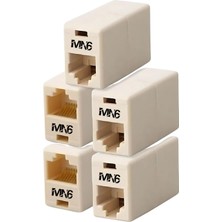 Valor Mn6 M14 5 Adet RJ45 Ethernet Kablo Birleştirici, Cat5 CAT5E Cat6 Uyumlu Dişi Dişi Lan Kablo Uzatma