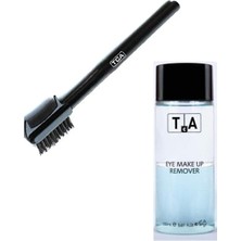 Valor Tca Studio Make-Up Professional Make Up Kaş Fırçası +Göz Makyaj Temizleme 2 Li