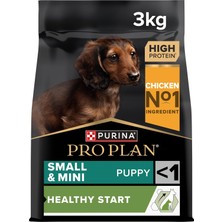Valor Pro Plan Small & Mini Puppy Tavuklu Köpek Maması 3 Kg, Kuru Mama
