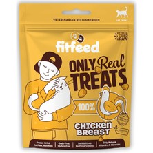 Valor Fitfeed Freeze-Dried Çiğ Tavuk Göğüs Kedi Ödül Maması 40G