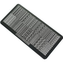 Valor Nail Art Stamping Baskı Plakası VV20