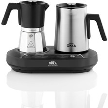 Valor Arzum Okka OK0027 Rich Moka Pot Chrome