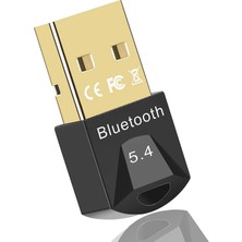Valor Primex PX-BTU54 Bluetooth 5.4 Nano USB Adaptör, Pc Notebook Laptop Için Mini Bluetooth V5.4 Dongle,